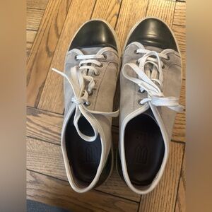 Noah Waxman Gotham Suede Sneakers Sand Men's Size 10 Retail $175